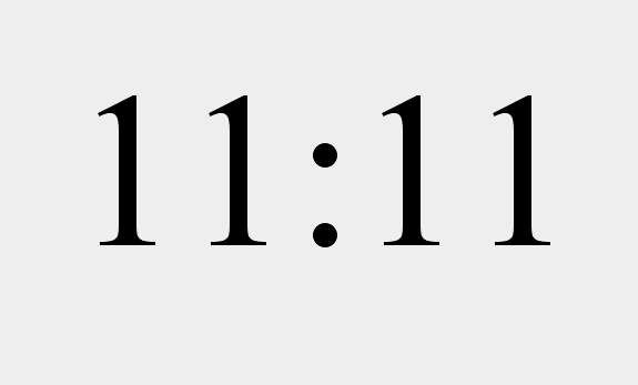 I keep seeing 11:11, what does it mean?!